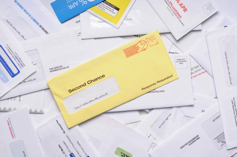 Loan offers via mail in envelopes with pre approval messaging