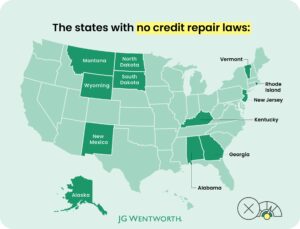Map of US and which states offer second chances