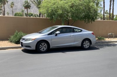 2012 Honda Civic on street parked