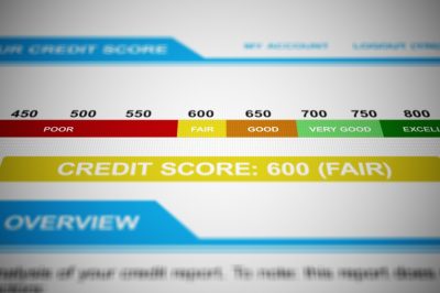 A Generic Credit Score Rating with Fair Credit - 600