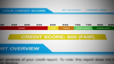 A Generic Credit Score Rating with Fair Credit - 600