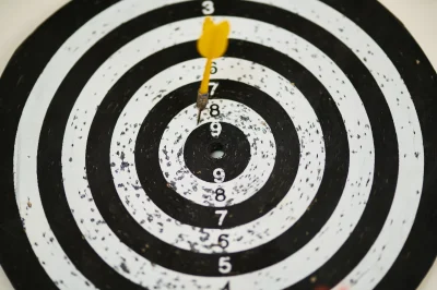 Dart board