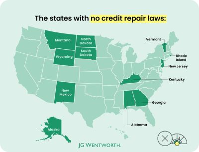 Map of US and which states offer second chances
