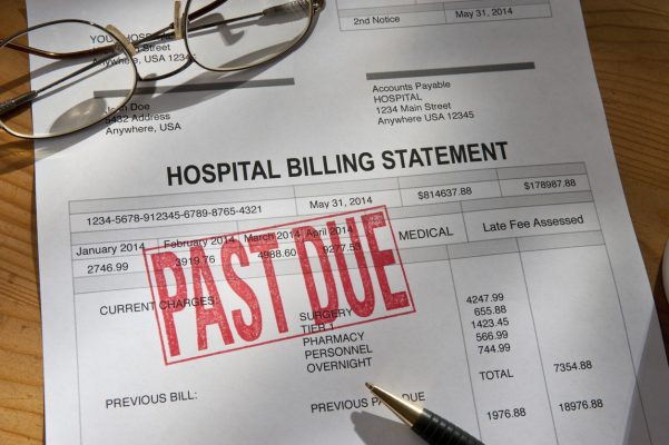 Physician Medical Hospital Past Due Bill