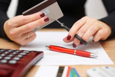 Cutting up credit cards